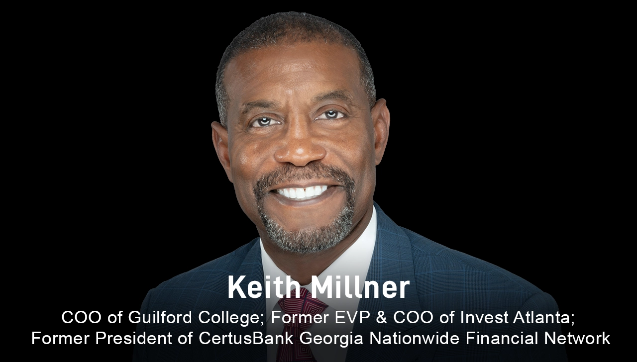 Keith Millner, an executive coach and mentor at The ExCo Group, COO of Guilford College, former EVP and COO of Invest Atlanta, and former President of CertusBank Georgia Nationwide Financial Network, shares his key leadership lessons. These include knowing your values, having a bias to action, and knowing how to fail fast and pivot.